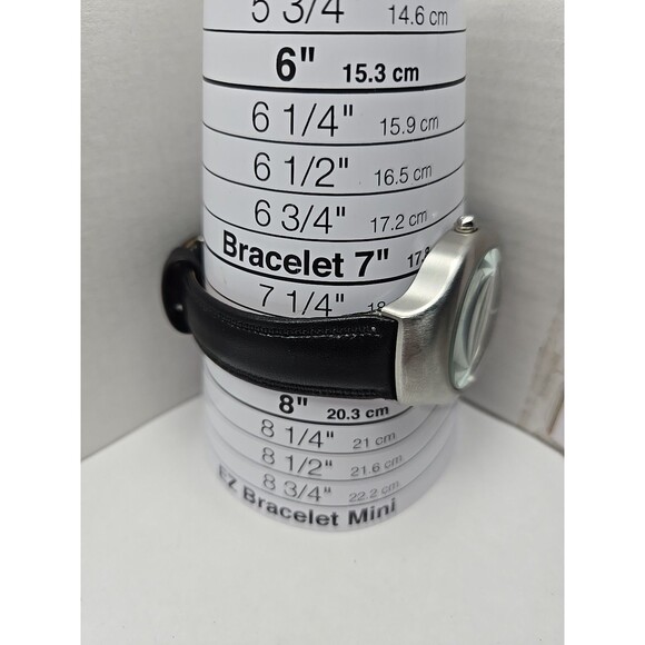 Rare Skagen Aktiv A23LSRB Mens Slim Watch Black Dial Quartz New Battery Works - Picture 7 of 12